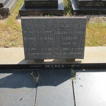 BEUKES Hendrik Coenraad 1894-1967 & Adriana Catharina Gertruida DU TOIT 1899-1974