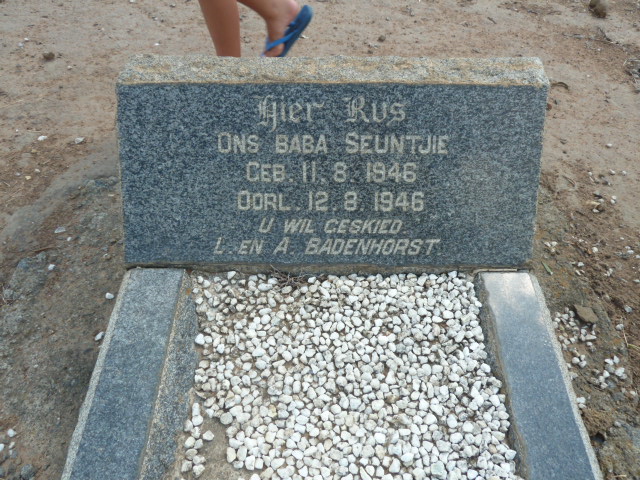 BADENHORST 1946-1946