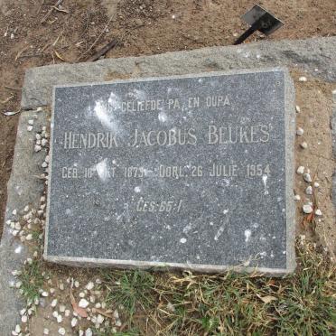 BEUKES Hendrik Jacobus 1873-1954