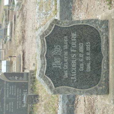 FOURIE Jacobus 1863-1955
