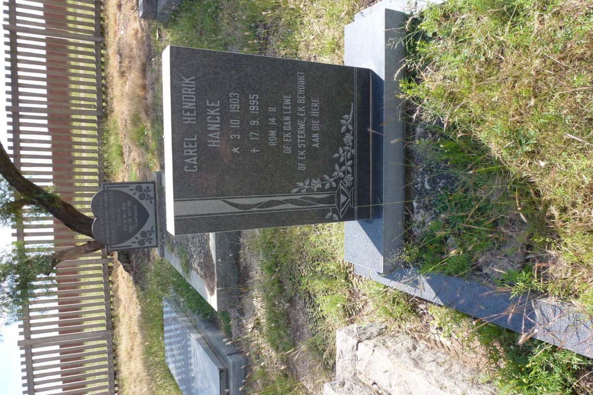 HANCKE Carel Hendrik 1903-1995