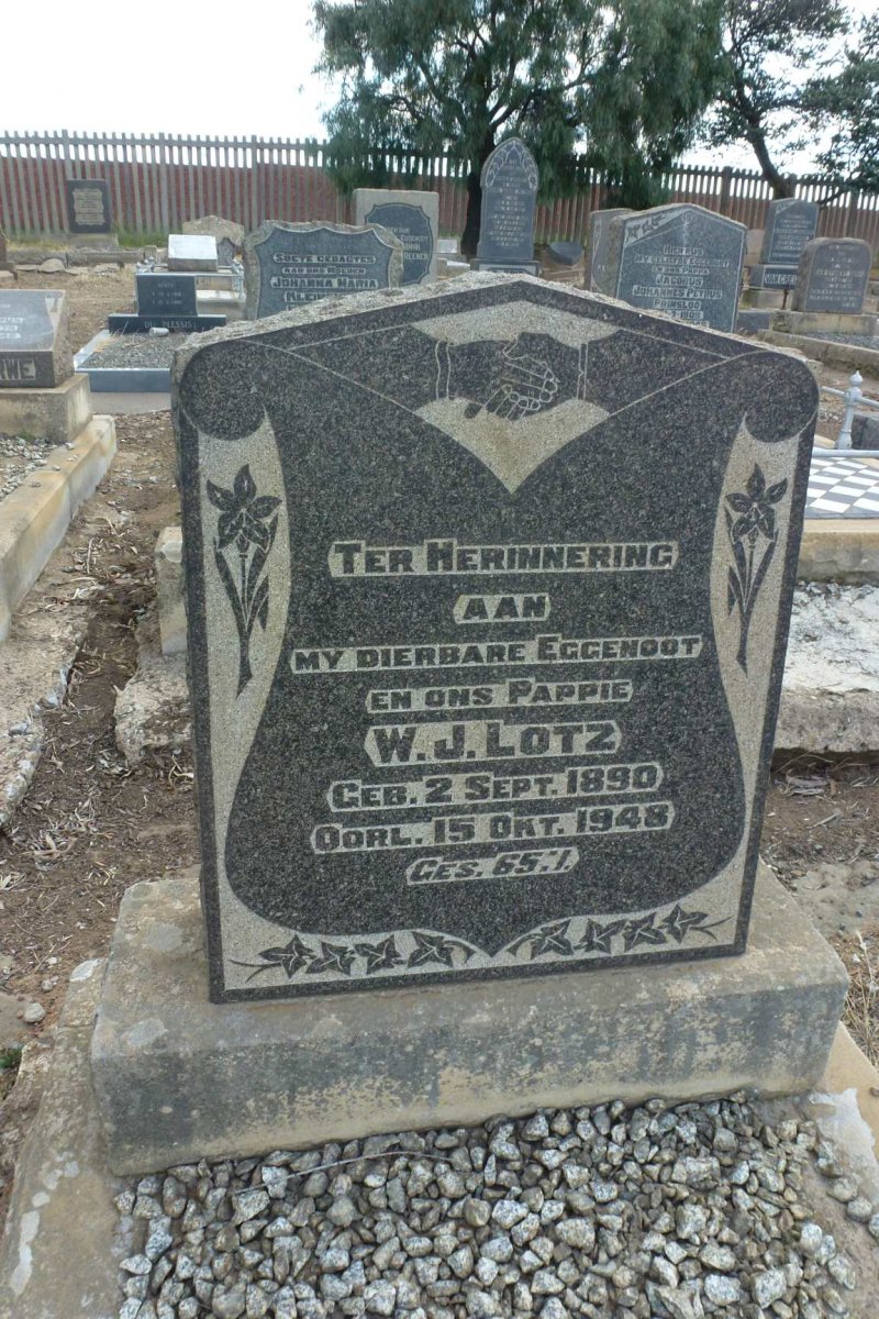 LOTZ W.J. 1890-1948