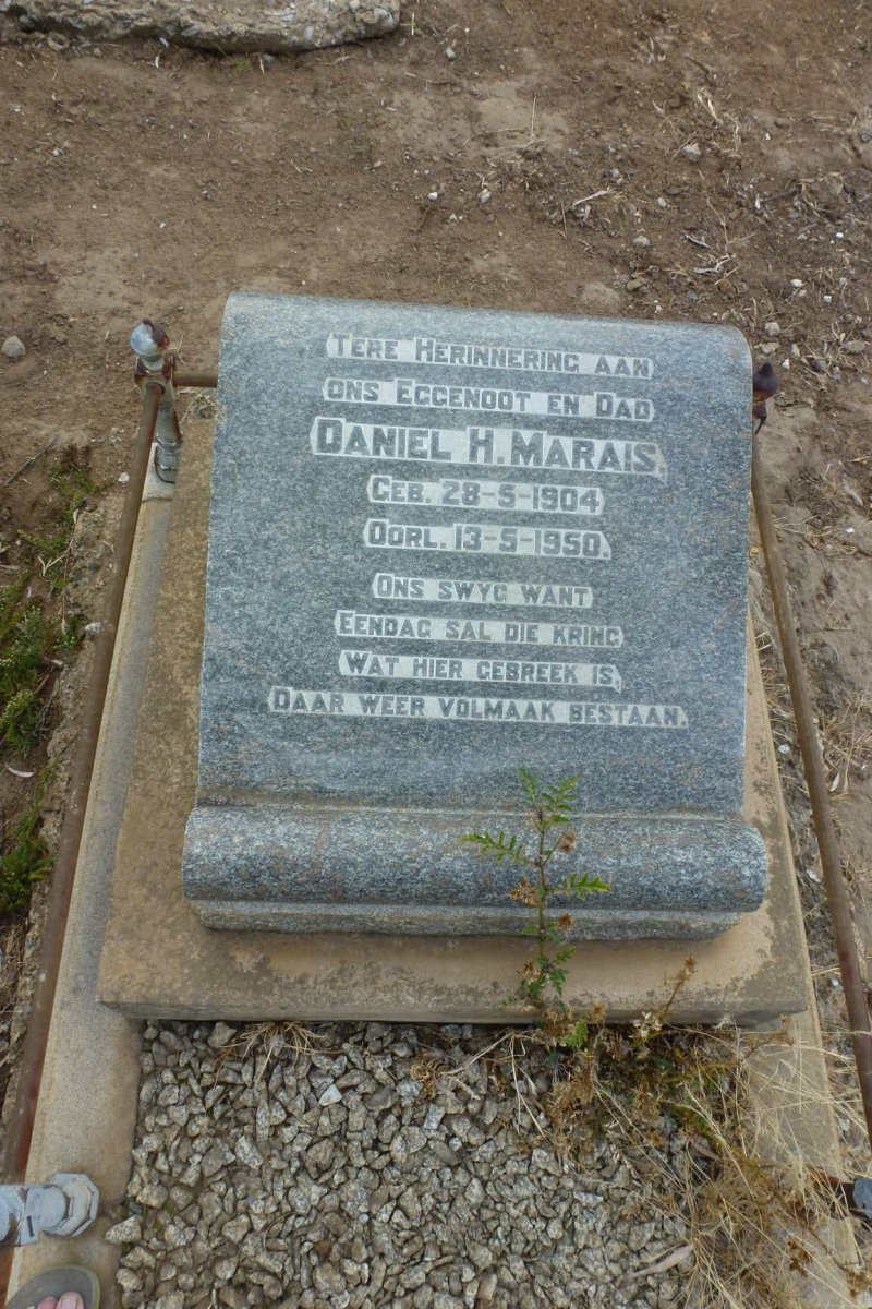 MARAIS Daniel H. 1904-1950
