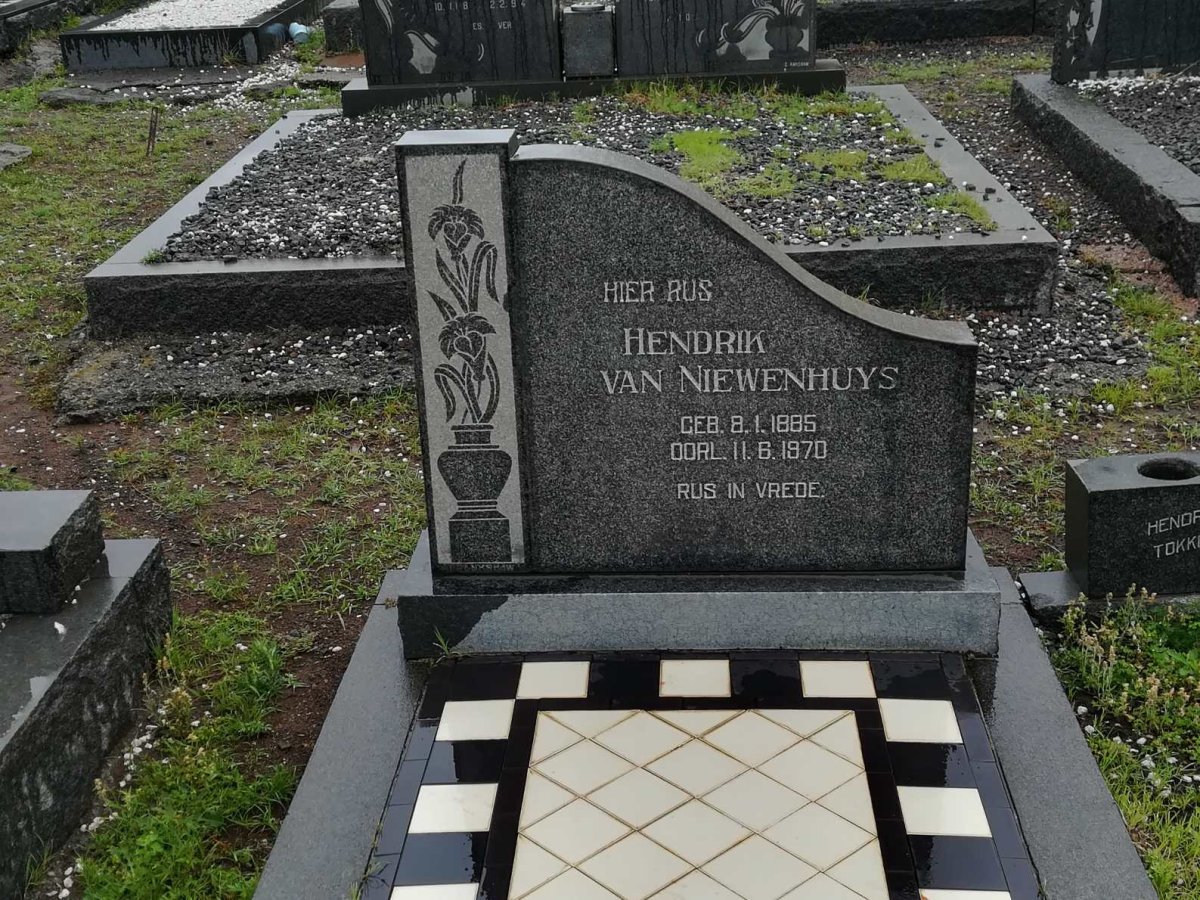 NIEUWENHUYS Hendrik, van 1885-1970