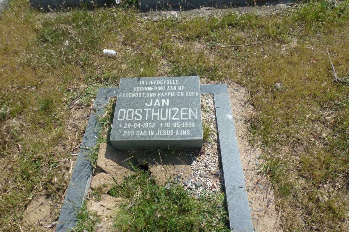 OOSTHUIZEN Jan 1952-1996