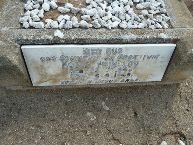 PRINSLOO Kosie 1943-1945