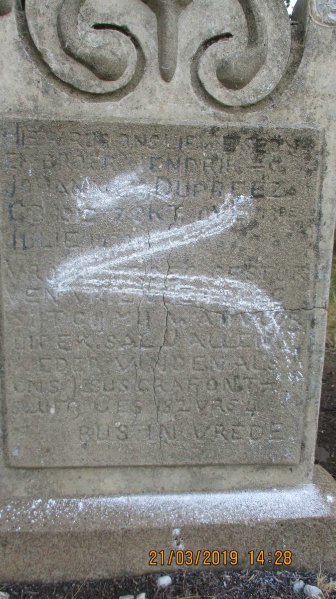 PREEZ Hendrik Johannes, du