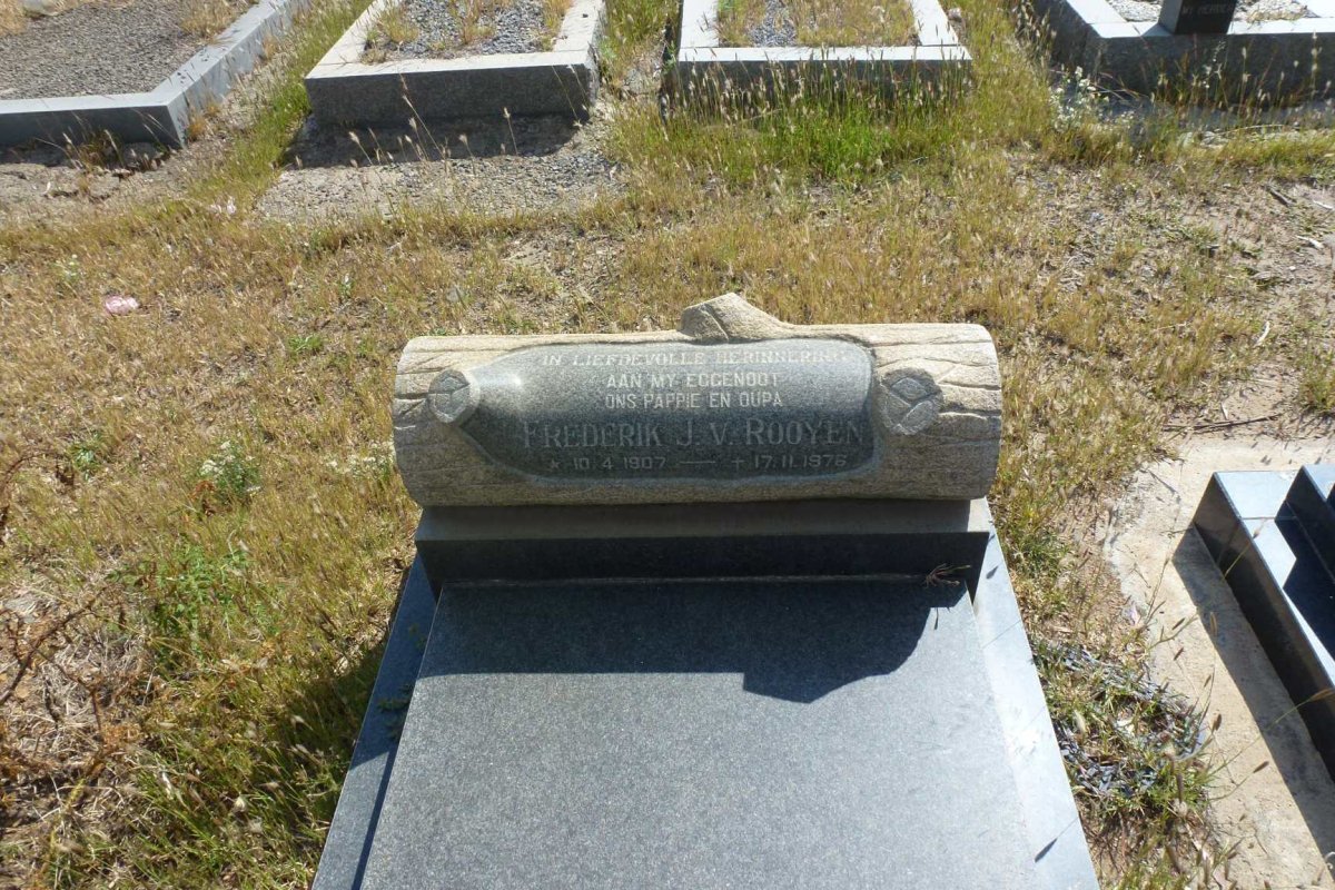 ROOYEN Frederik, J. v. 1907-1976