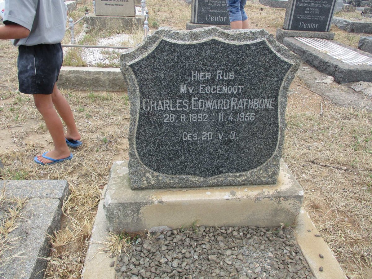 RATHBONE Charles Edward 1892-1956