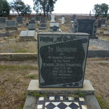 SWANEPOEL Hendrik Josias 1911-1957