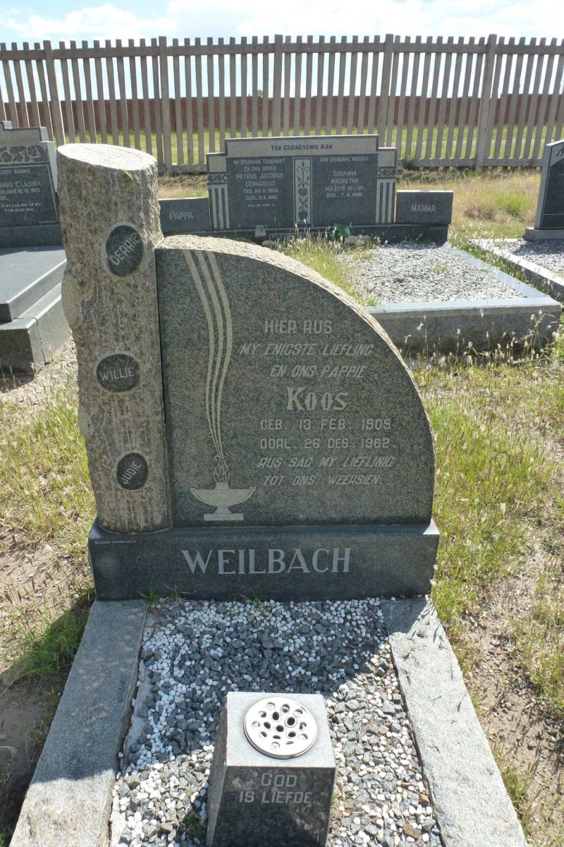 WEILBACH Koos 1905-1962 _1