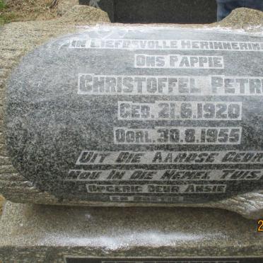 ? Christoffel Petrus 1920-1955