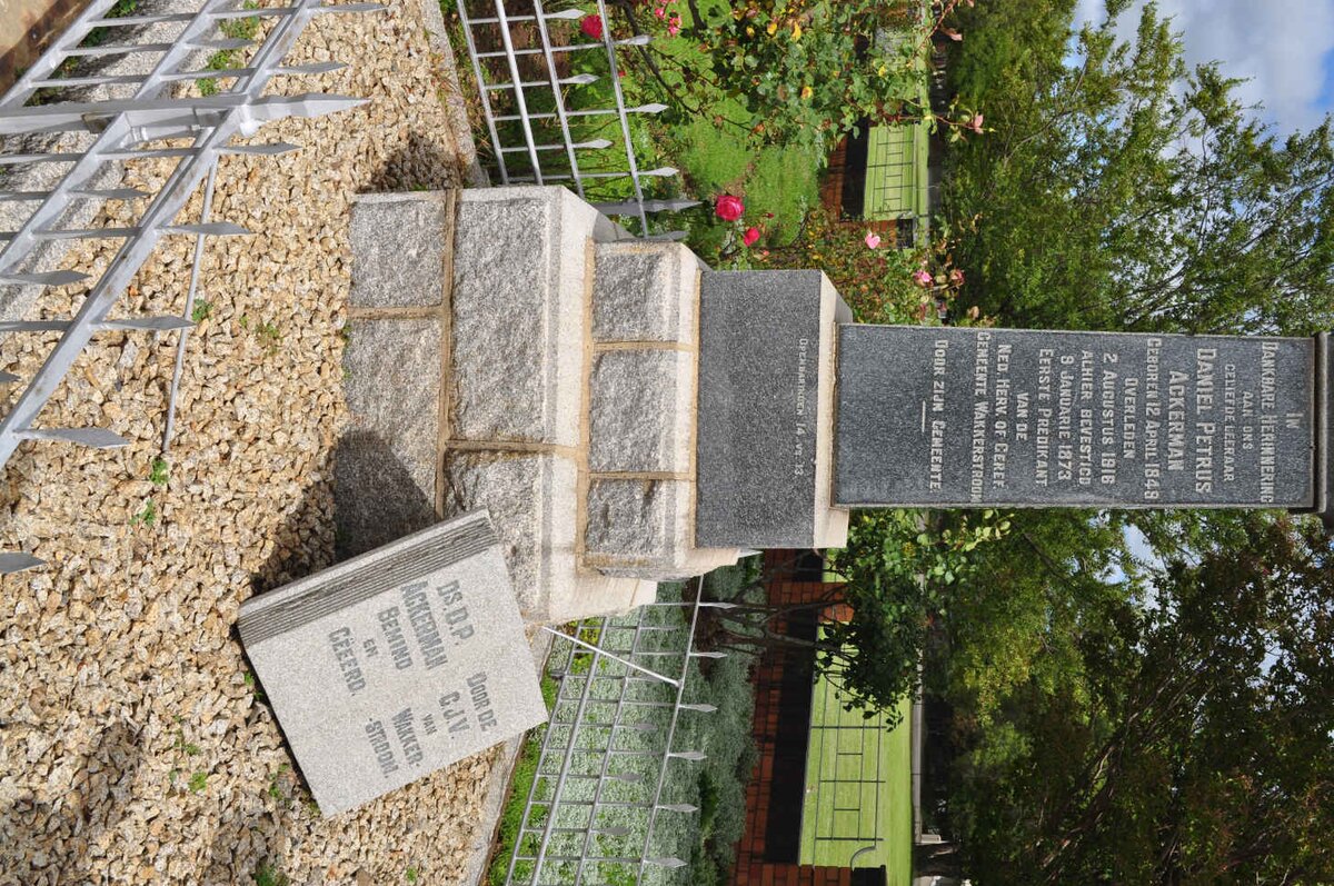 ACKERMAN Daniel Petrus 1849-1916