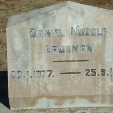 BRUGMAN Daniel Rudolf 1877-1922