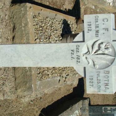 BOTHA C.F. 1912-1927