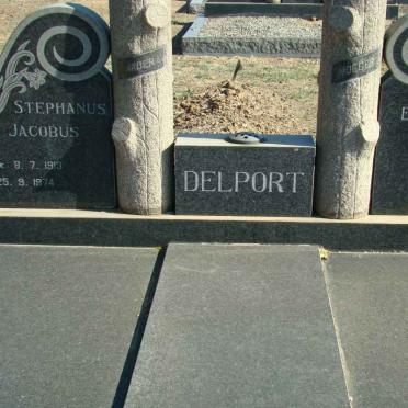 DELPORT Stephanus Jacobus 1913-1974 &amp; Ellens Aletta MARKGRAAF 1914-2001