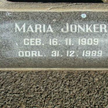 JONKER Maria 1909-1989