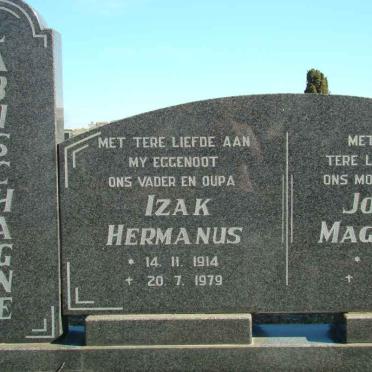 LABUSCHAGNE Izak Hermanus 1914-1979 &amp; Johanna Magdalena 1916-