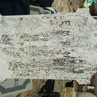 MOLL E.M.R. 1874-1931