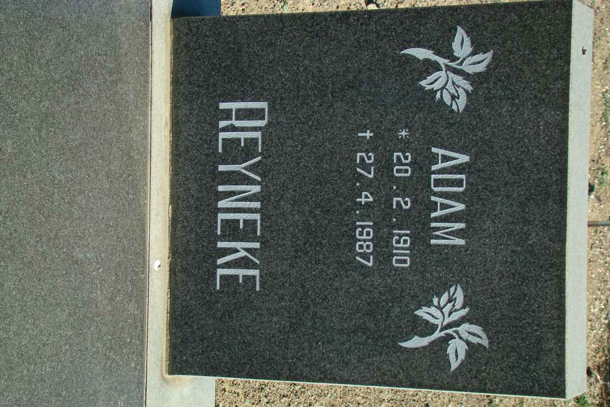 REYNEKE Adam 1910-1987