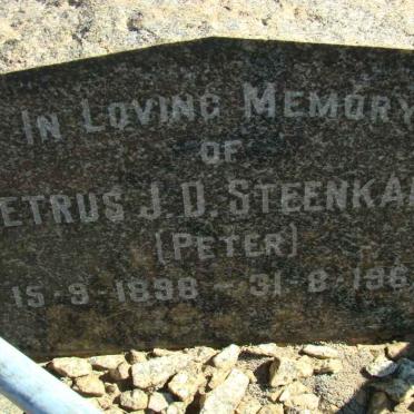STEENKAMP Petrus J.D. 1898-1962