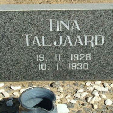 TALJAARD Tina 1928-1930