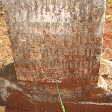 KRUGER F.J.N.A. 1911-1912