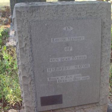 MAVOR Herbert 1860-1939