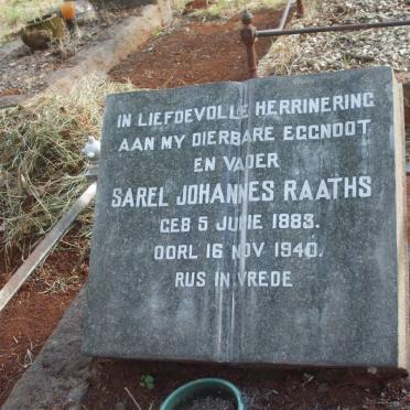 RAATHS Sarel Johannes 1883-1940