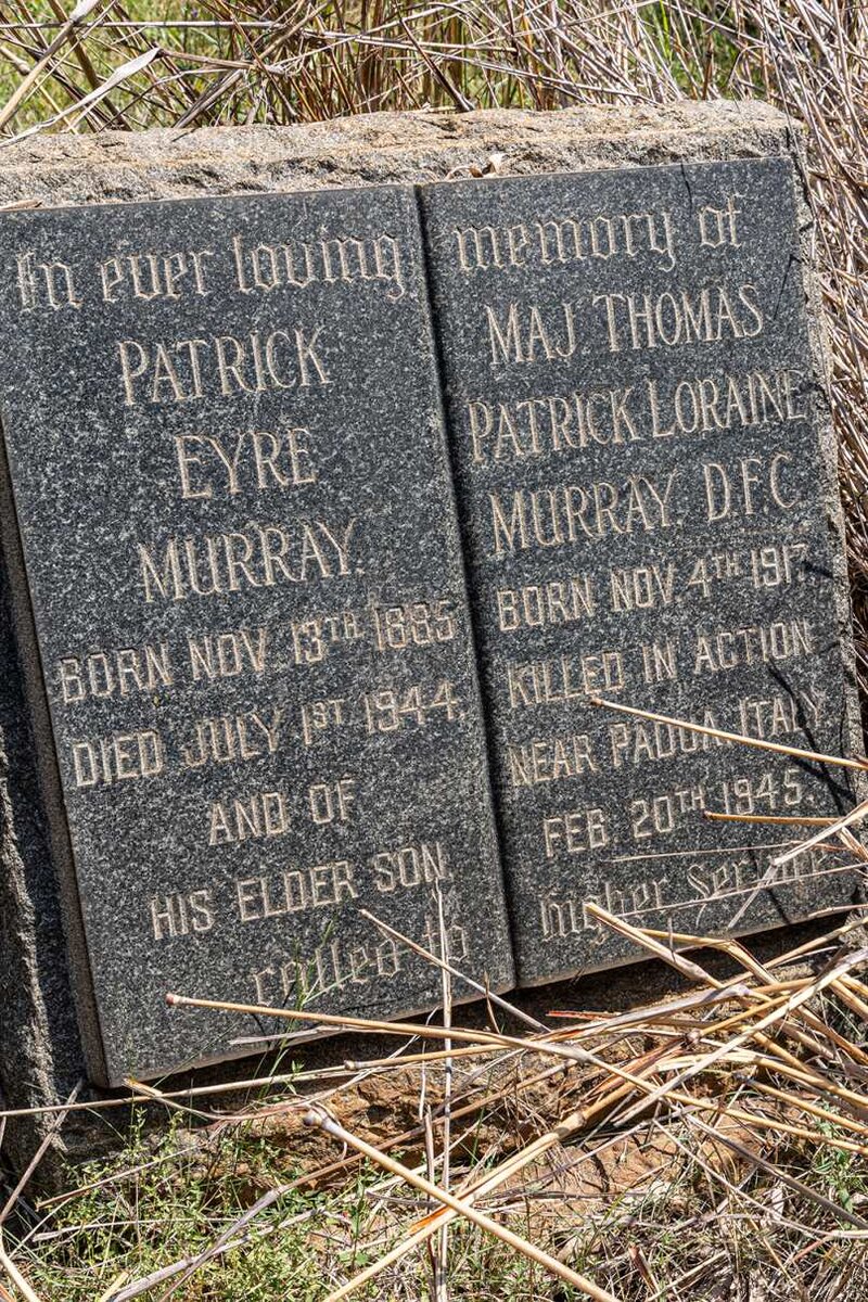 MURRAY Patrick Eyre 1885-1944 :: MURRAY Thomas Patrick Loraine 1917-1945