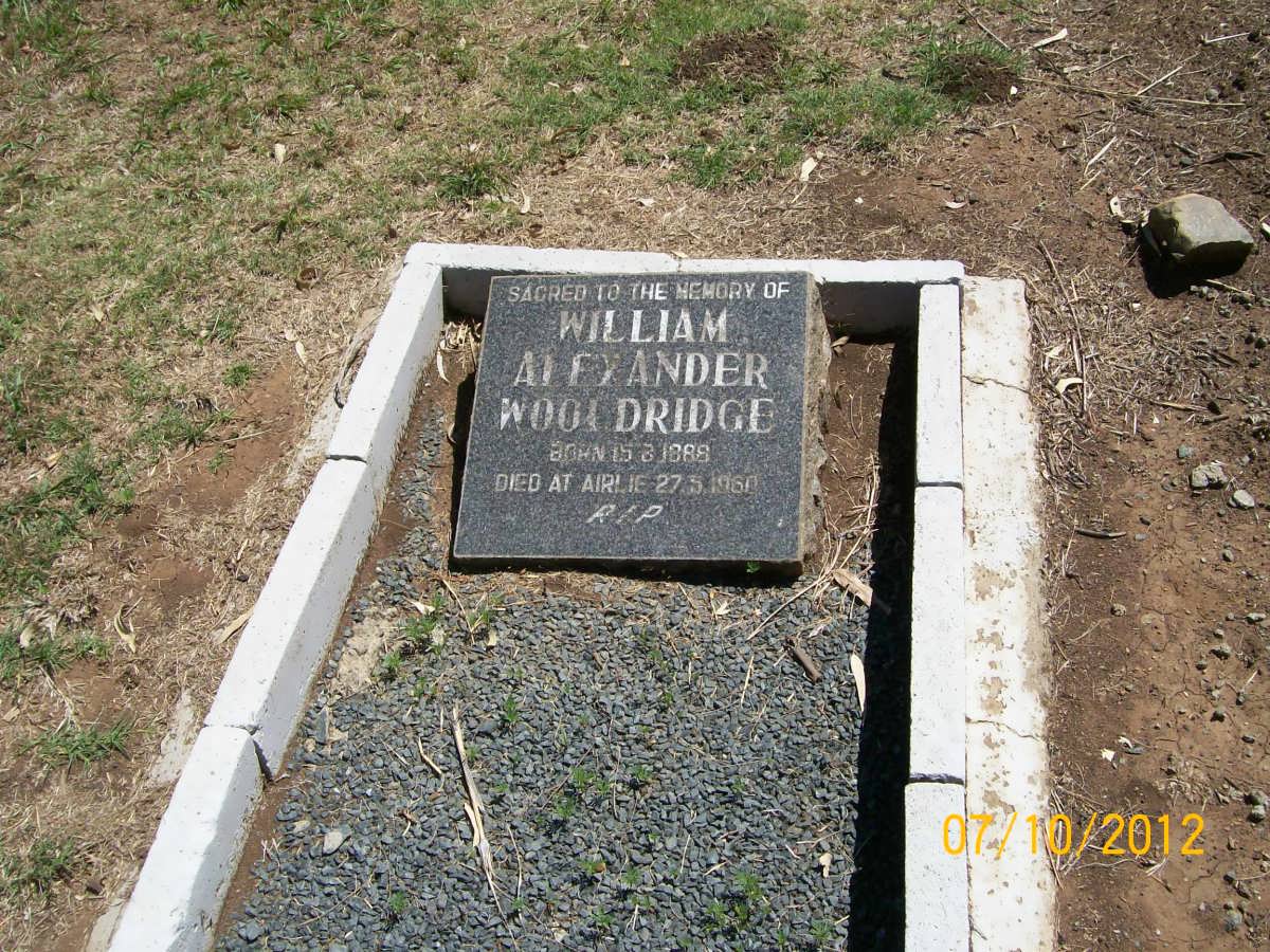 WOODBRIDGE William Alexander 1889-1960