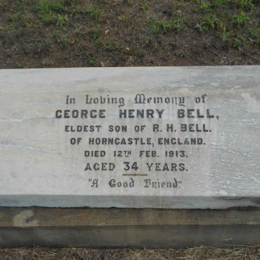 BELL George Henry -1913 