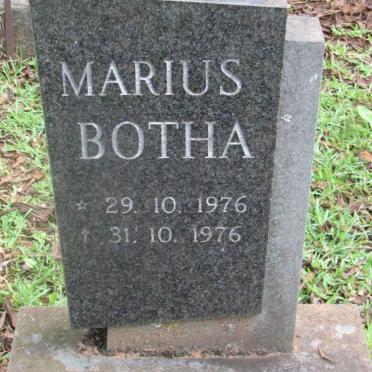 BOTHA Marius 1976-1976