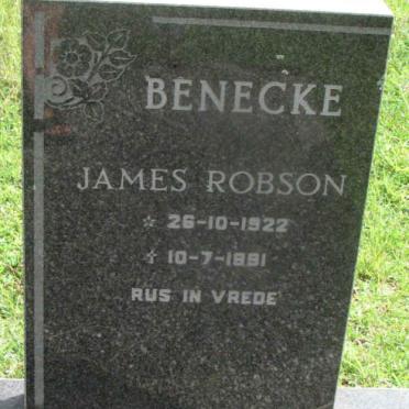 BENECKE James Robson 1922-1991
