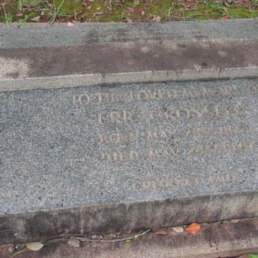 CROSSLEY Eric ?-1949