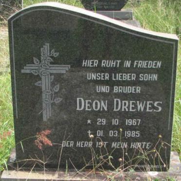 DREWES Deon 1967-1985
