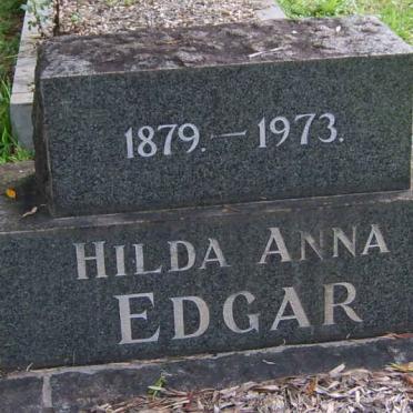 EDGAR Hilda Anna 1879-1973