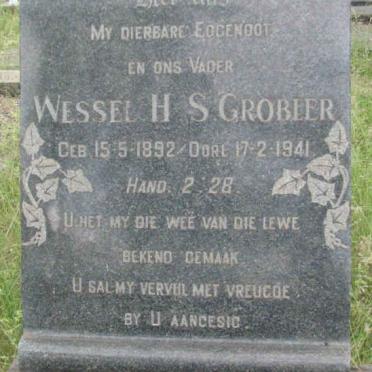 GROBLER Wessel H.S. 1892-1941