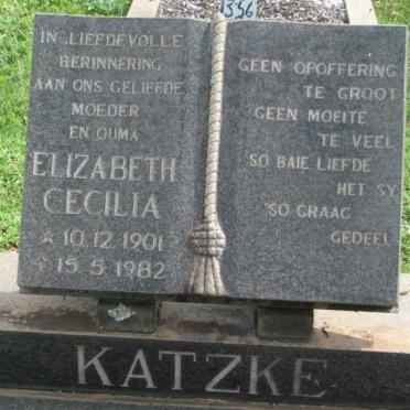 KATZKE Elizabeth Cecilia 1901-1982