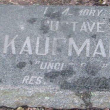 KAUFMANN Gustave