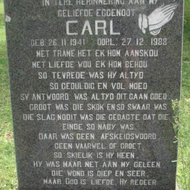 LUNDY Carl 1941-1988