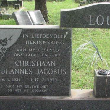 LOUW Christiaan Johannes Jacobus 1931-1979