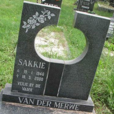 MERWE Sakkie, van der 1946-2000