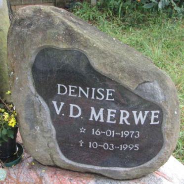 MERWE Denise, v.d. 1973-1995