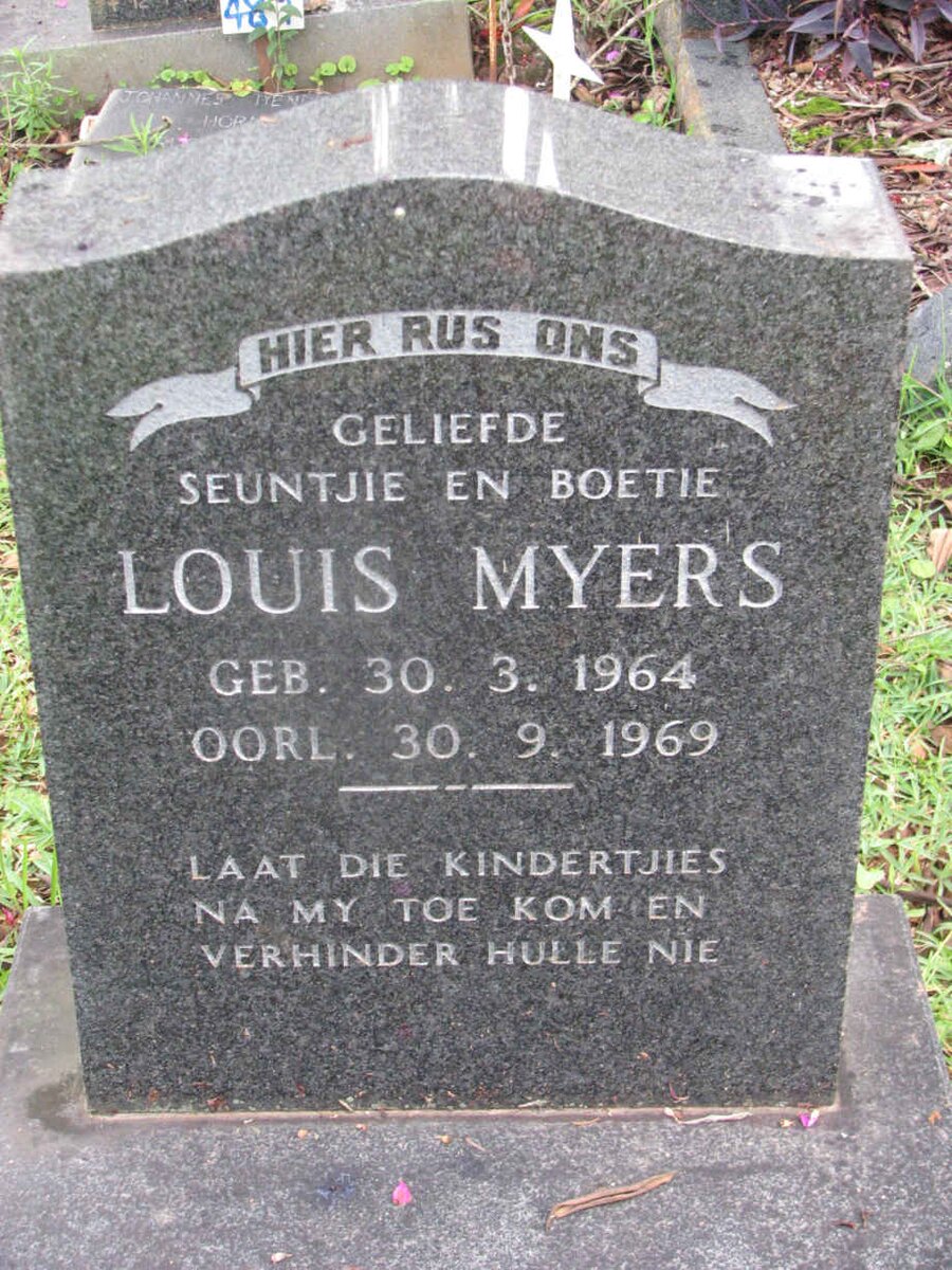 MYERS Louis 1964-1969