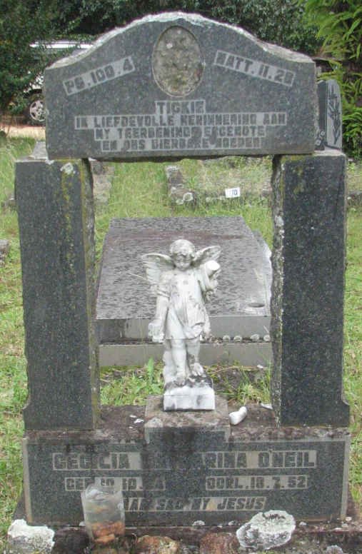 O’NEIL Cecilia Catharina  ?4-1952