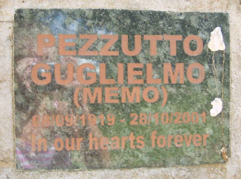 PEZZUTTO Guglielmo 1919-2001