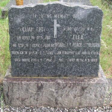 POTT William 1865-1952 &amp; Isabella Peace HENDERSON 1875-1969