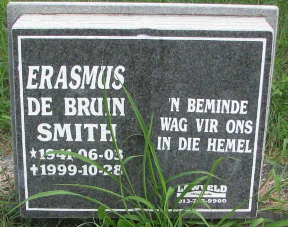 SMITH Erasmus de Bruin 1941-1999