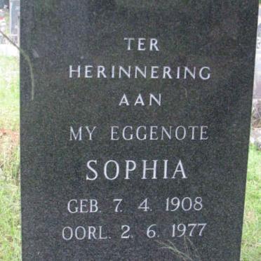 SWART Sophia 1908-1977